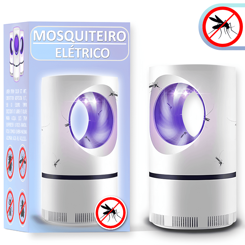 Mosquiteiro Elétrico para Mosquitos e Insetos - Kill It Moob™ - Dragon Descontos