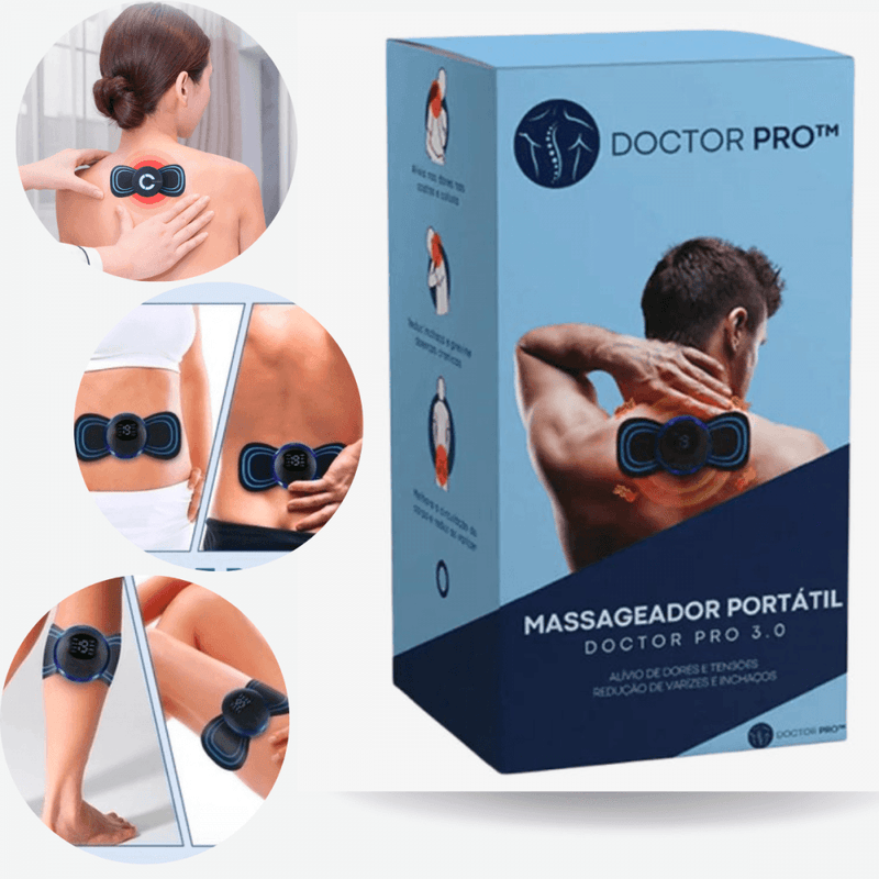 Massageador Portátil para Dores e Inchaços - DoctorPro™ - Dragon Descontos
